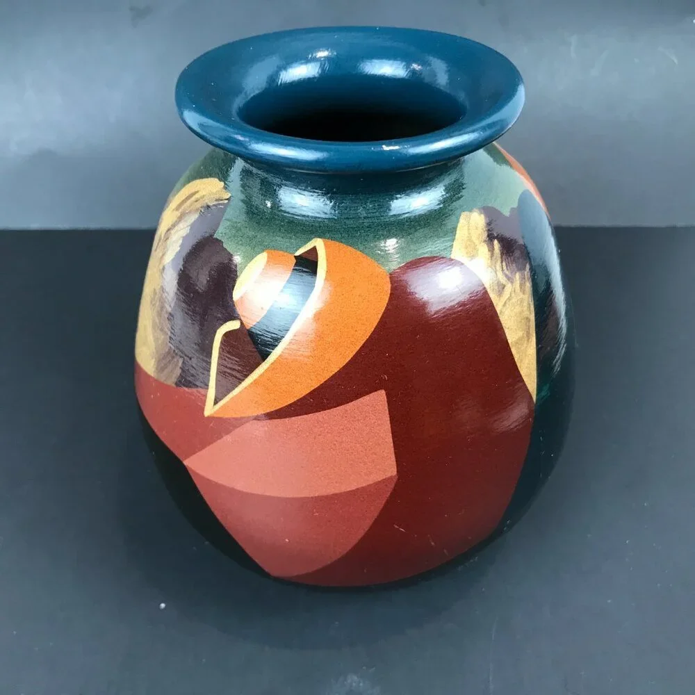 Art Pottery Vase, Peru, 6
